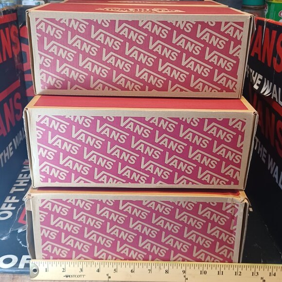 (6) Vans Empty Shoe Boxes For Storage or Display Men's 6.5, 7, 8 - Picture 10 of 12